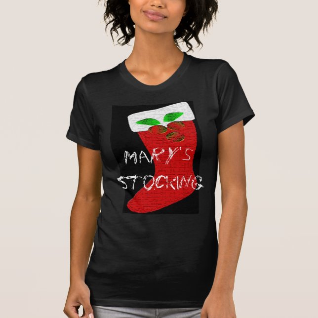 Christmas Stocking T-Shirt (Front)