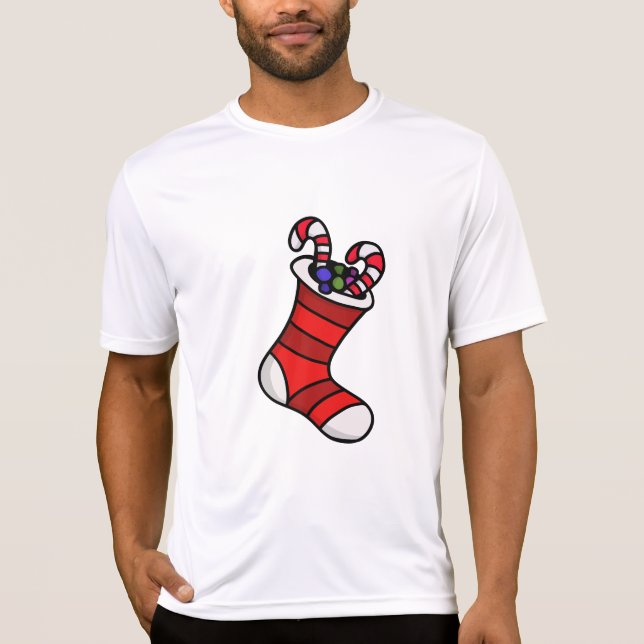 Christmas stocking T-Shirt (Front)