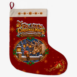 Christmas Stocking – The Reindeer and the Whimling