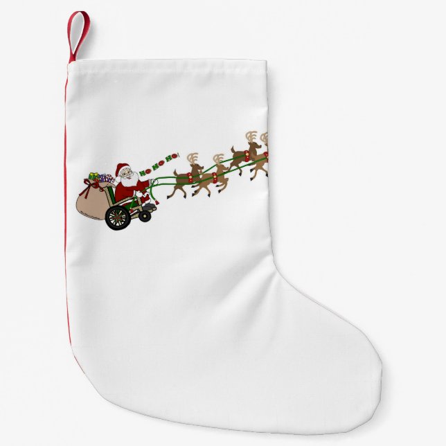 Christmas Stocking - Wheelchair Santa (Front)