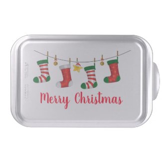 Christmas Stockings Cake Pan