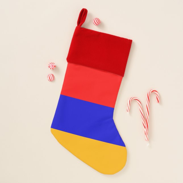 Christmas Stockings Flag of Armenia (Front)