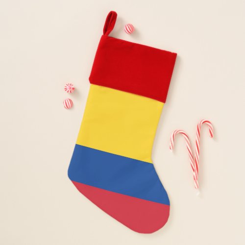 Christmas Stockings Flag of Colombia