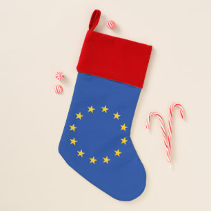 Christmas Stockings Flag of European Union