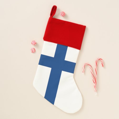 Christmas Stockings Flag of Finland