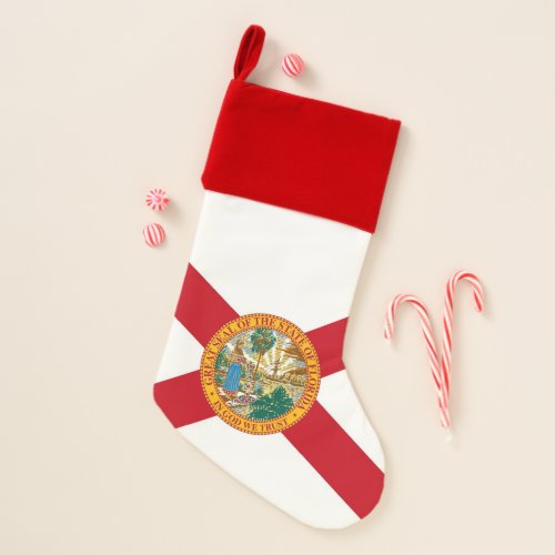 Christmas Stockings Flag of Florida USA