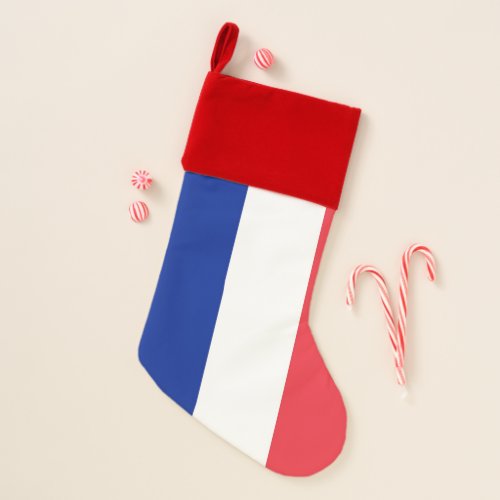 Christmas Stockings Flag of France
