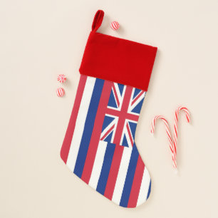 Christmas Stockings Flag of Hawaii, USA