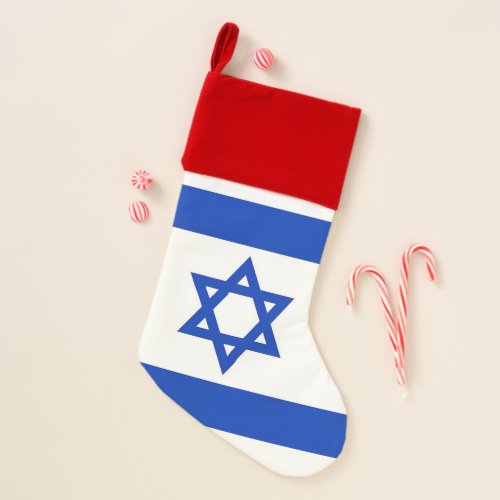 Christmas Stockings Flag of Israel