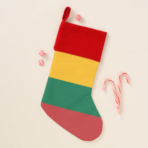 Christmas Stockings Flag of Lithuania