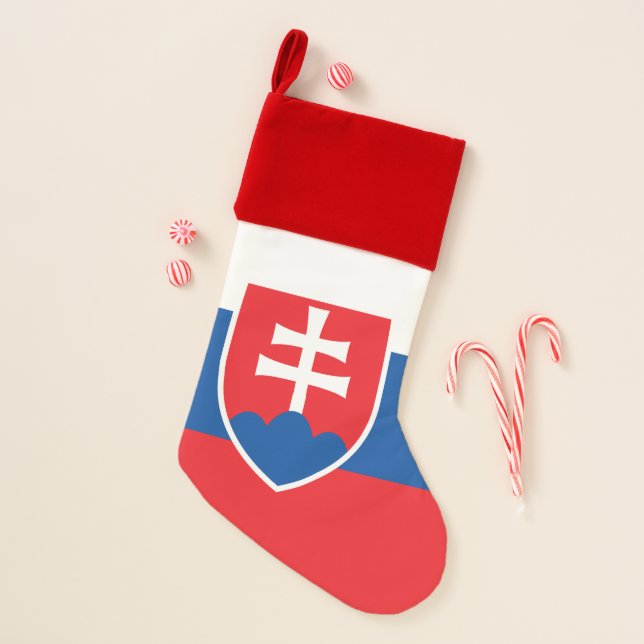 Christmas Stockings Flag of Slovakia (Front)