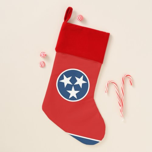 Christmas Stockings Flag of Tennessee USA