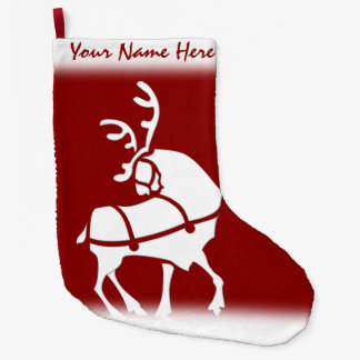 Christmas Stockings Personalized Reindeer Stocking