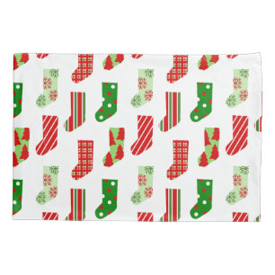 Christmas Stockings Pillow Case