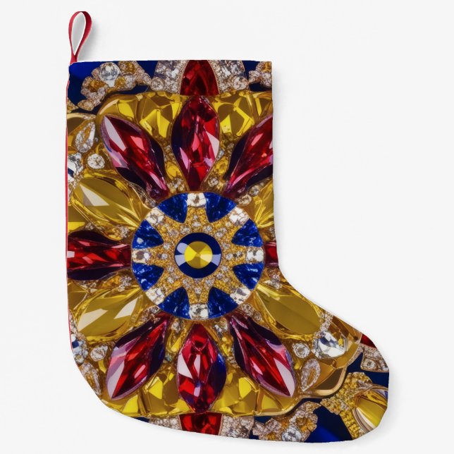 Christmas Stockings with Colombian Colors (Front)