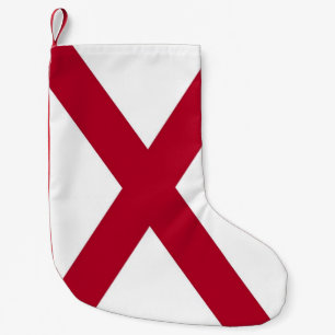 Christmas Stockings with Flag of Alabama, USA