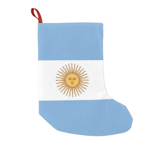 Christmas Stockings with Flag of Argentina