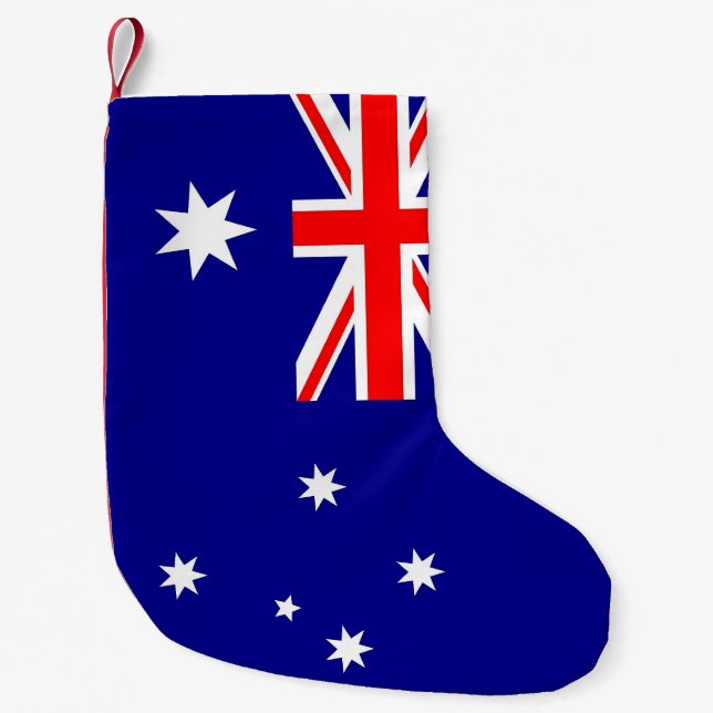 Christmas Stockings with Flag of Australia (Front)