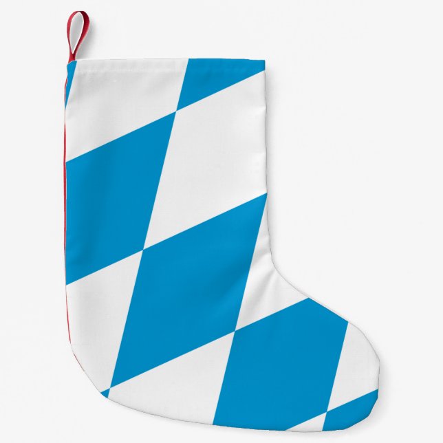 Christmas Stockings with Flag of Bavaria (Front)