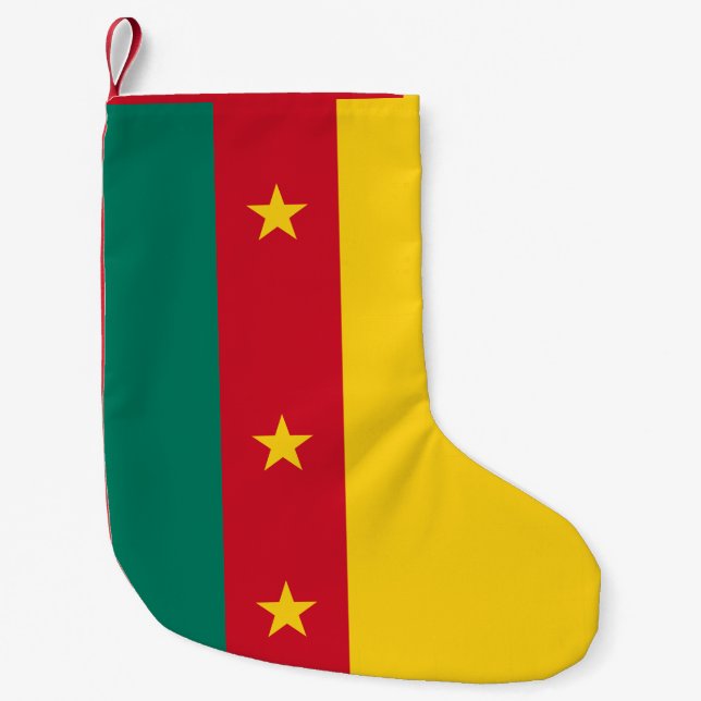 Christmas Stockings with Flag of Cameroon (Front)