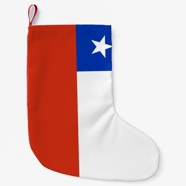 Christmas Stockings with Flag of Chile (Front)