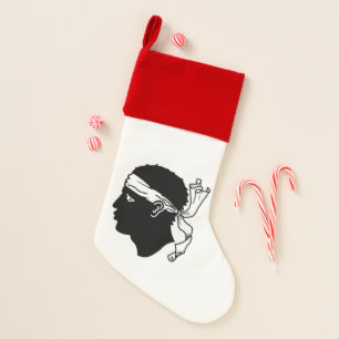 Christmas Stockings with Flag of Corsica