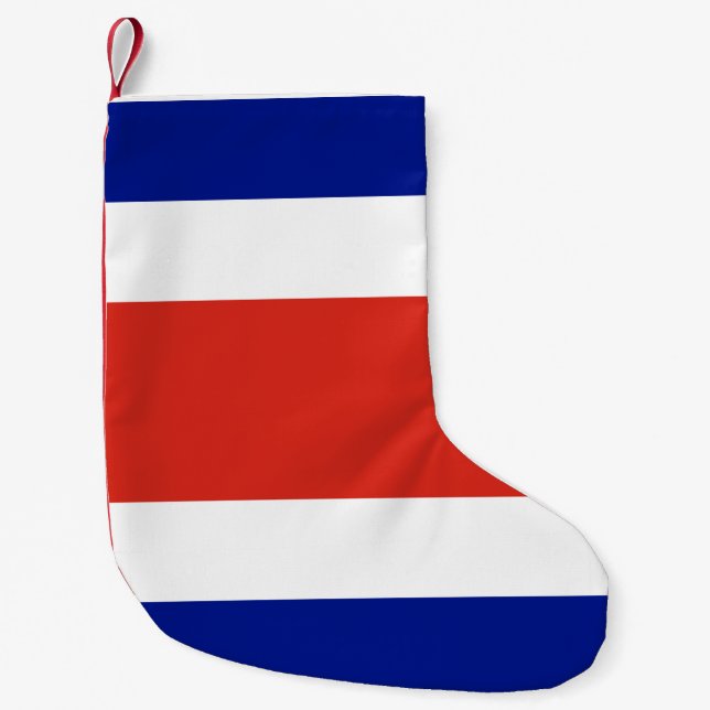 Christmas Stockings with Flag of Costa Rica (Front)