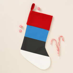 Christmas Stockings with Flag of Estonia