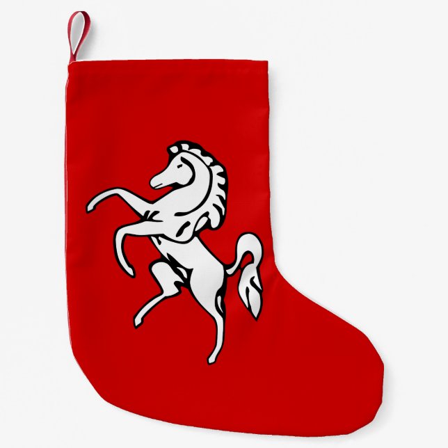Christmas Stockings with Flag of Kent County (Front)