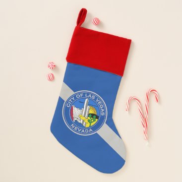 Christmas Stockings with Flag of Las Vegas Christmas Stockings with Flag of Las Vegas