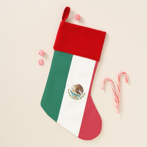 Christmas Stockings with Flag of Mexico