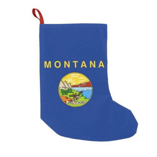 Christmas Stockings with Flag of Montana
