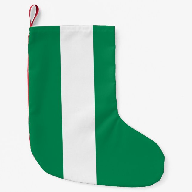 Christmas Stockings with Flag of Nigeria (Front)