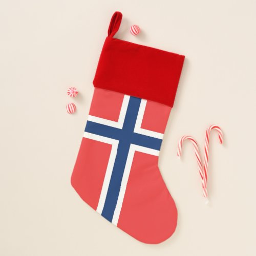 Christmas Stockings with Flag of Norway