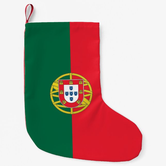 Christmas Stockings with Flag of Portugal (Front)
