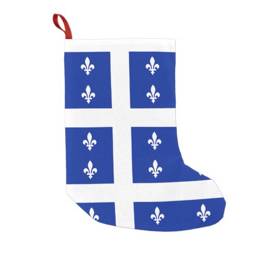 Christmas Stockings with Flag of Quebec