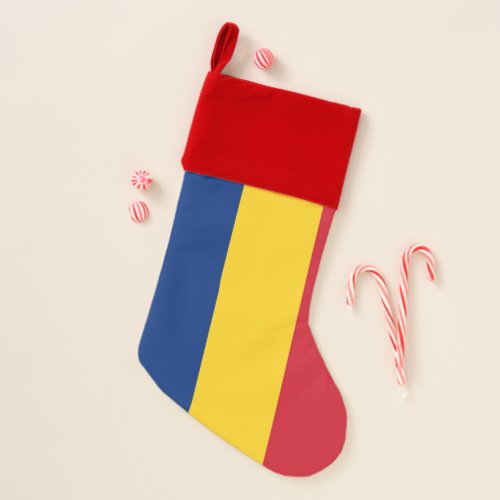 Christmas Stockings with Flag of Romania