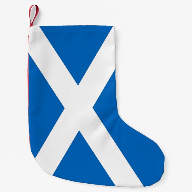 Christmas Stockings with Flag of Scotland (Front)