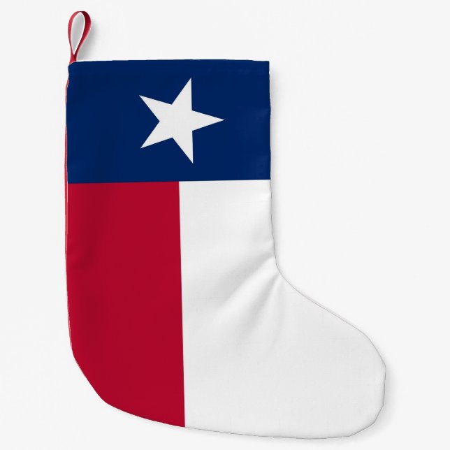 Christmas Stockings with Flag of Texas (Front)