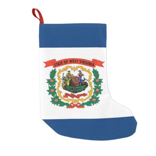 Christmas Stockings with Flag of West Virginia