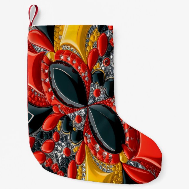 Christmas Stockings with Germany Colors (Front)