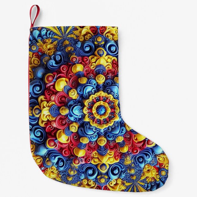 Christmas Stockings with Romanian Colors (Front)