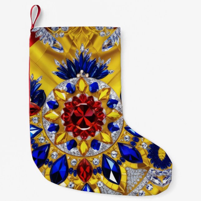 Christmas Stockings with Romanian Colors (Front)