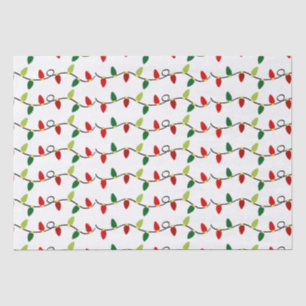 Christmas String Lights Holiday Tissue Paper