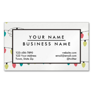 Christmas Light Business Cards & Templates | Zazzle