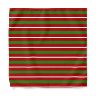 Christmas Stripes Bandana 3