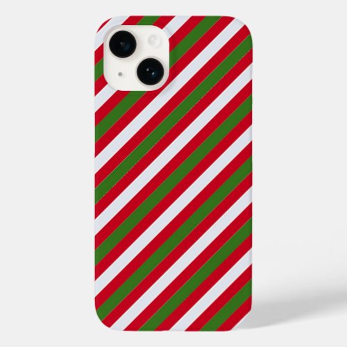 Christmas Stripes Case_Mate iPhone 14 Case