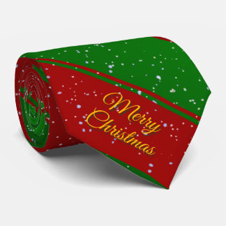 Christmas Stripes Neck Tie