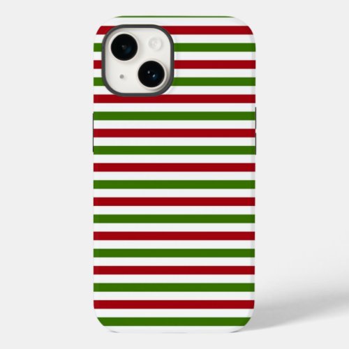 Christmas Stripes Phone Case