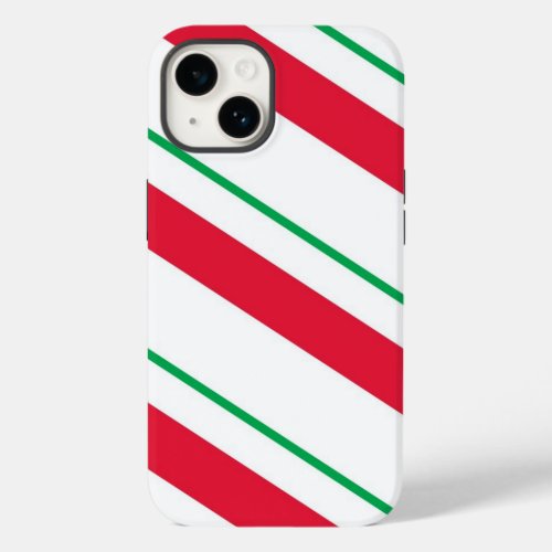 Christmas Stripes Phone Case